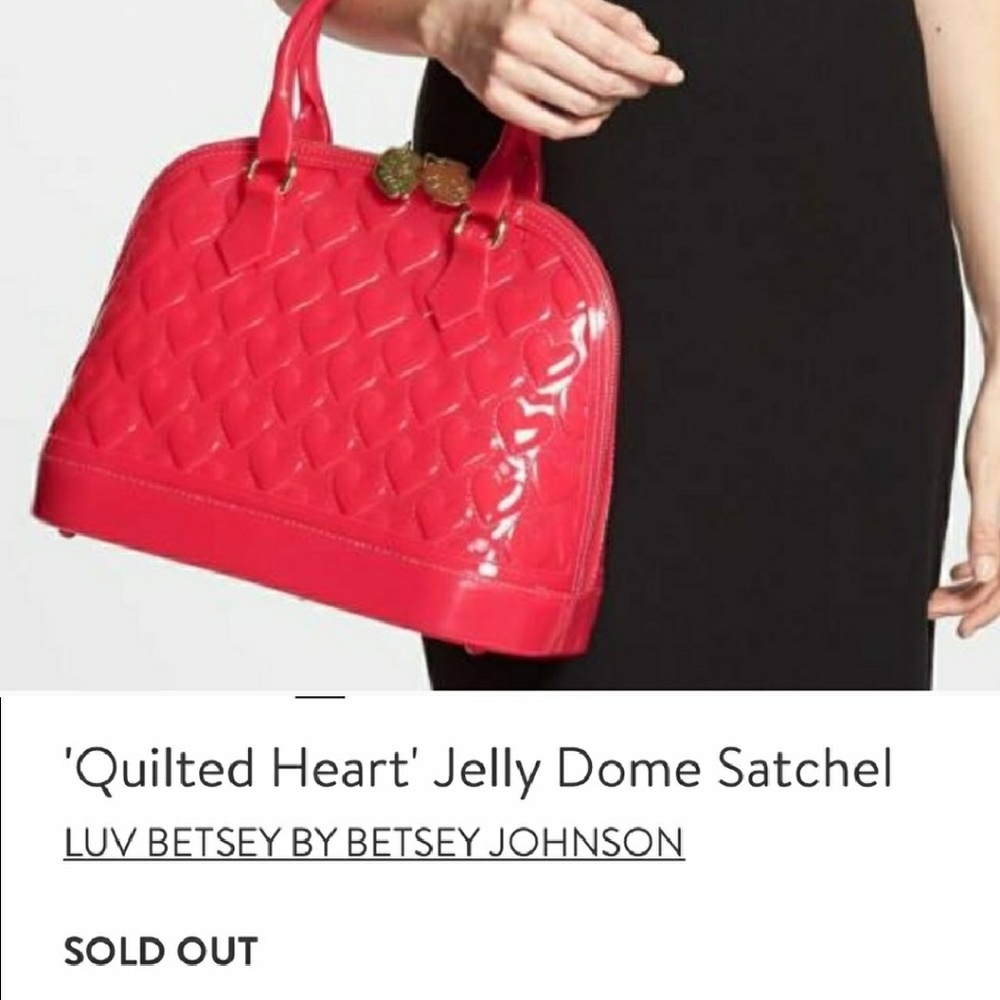 Betsy Johnson brand new jelly purse